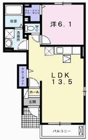 フィオリーレAの間取り画像