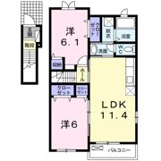 ジークフリーデンⅠの間取り画像