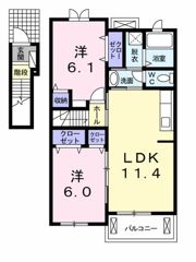 メゾン ブリーズ Ⅲの間取り画像