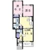 グレイトリバーAの間取り画像