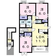 エアリーヒルズⅠの間取り画像