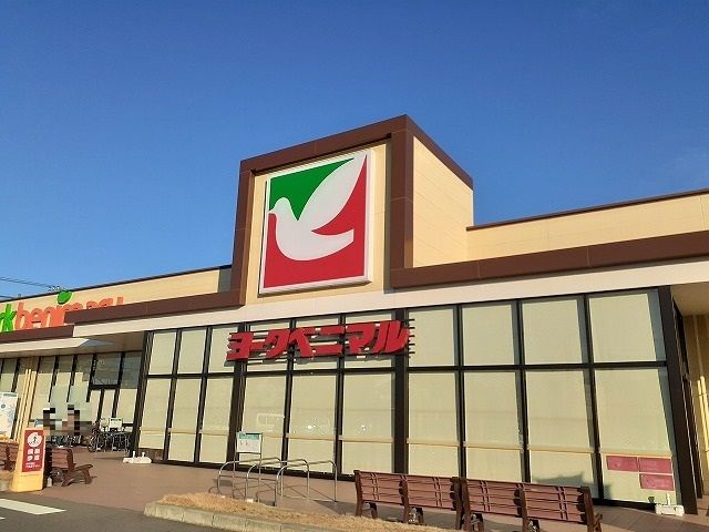 近くのヨークベニマル鹿沼上殿町店まで600m（徒歩8分）
