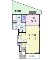 クレメントの間取り画像