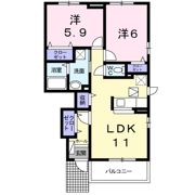 ブリエ・ルーチェの間取り画像