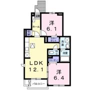 Une entree Ⅱの間取り画像