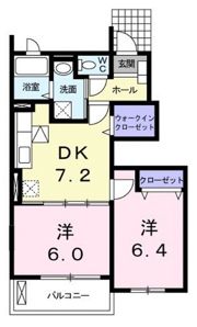 フォーエヴァー Ⅱの間取り画像