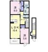 ラフレシールの間取り画像