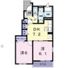 ラフォーレS Bの間取り画像