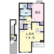 ブッシュ・クロ－バ－の間取り画像