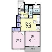 ポリッシュFの間取り画像