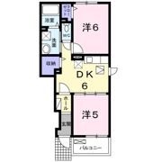 サンシャトーAの間取り画像