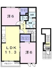 アルカンシエルの間取り画像