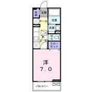ジェルメ アイBの間取り画像