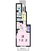 メリーメイトⅢの間取り画像