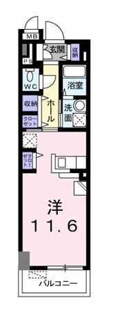 レジデンス神戸の間取り画像