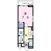 サニー フィールドの間取り画像