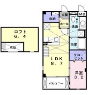 ヴィオラ和泉中央の間取り画像