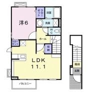 シャロットⅠ番館の間取り画像