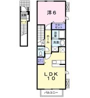 クラールの間取り画像