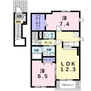 ブリエ ドゥの間取り画像
