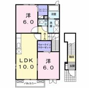 プリムローズ弐番館の間取り画像