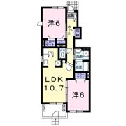 シェーン・ブルーメンBの間取り画像