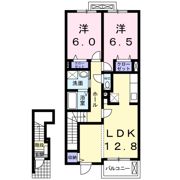 メゾン・ド・フランⅠの間取り画像