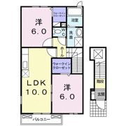 グランフィールド甘木A棟の間取り画像
