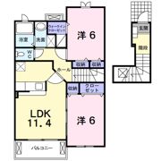 Belle・Fleurの間取り画像