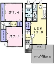 グラン・ド・リオンⅡ番館の間取り画像