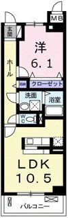 ラフィーネ東野の間取り画像