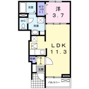 レオ－ネの間取り画像