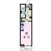 ソレイユ・道の間取り画像