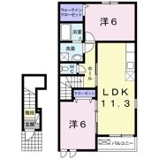 Placideの間取り画像