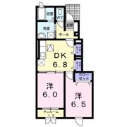 グリーン ハーモニーBの間取り画像