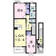 ラディーチェ・Bの間取り画像
