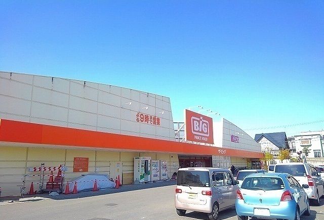 近くのザ・ビッグ岩見沢店まで900m(徒歩12分)
