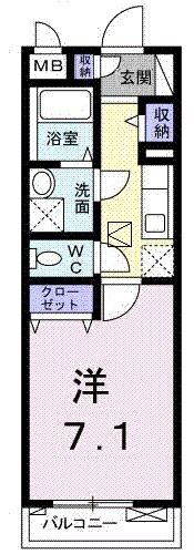 フレージュ山光の間取り画像