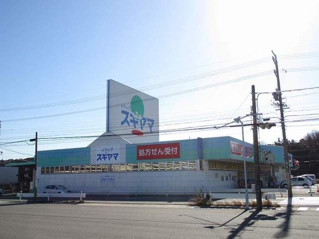 近くのスギヤマ薬局まで1,000m(徒歩13分)