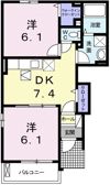 ルーブルの間取り画像