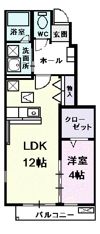 エテルノ カーサの間取り画像