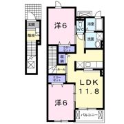 グランコートⅡの間取り画像