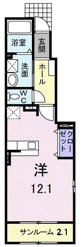 プラシード・カーサⅡの間取り画像