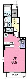 HIROⅠの間取り画像
