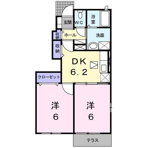 アラモードメゾン2_間取り_0
