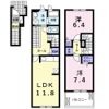 CottonHills Ⅱの間取り画像