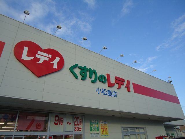 近くのレディ薬局さんまで800m（徒歩10分）