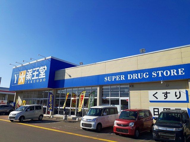 近くの薬王堂 宮城大富店まで750m（徒歩10分）