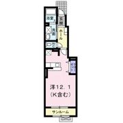 メゾン サンパティックⅢの間取り画像