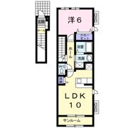 メゾン サンパティックⅢの間取り画像